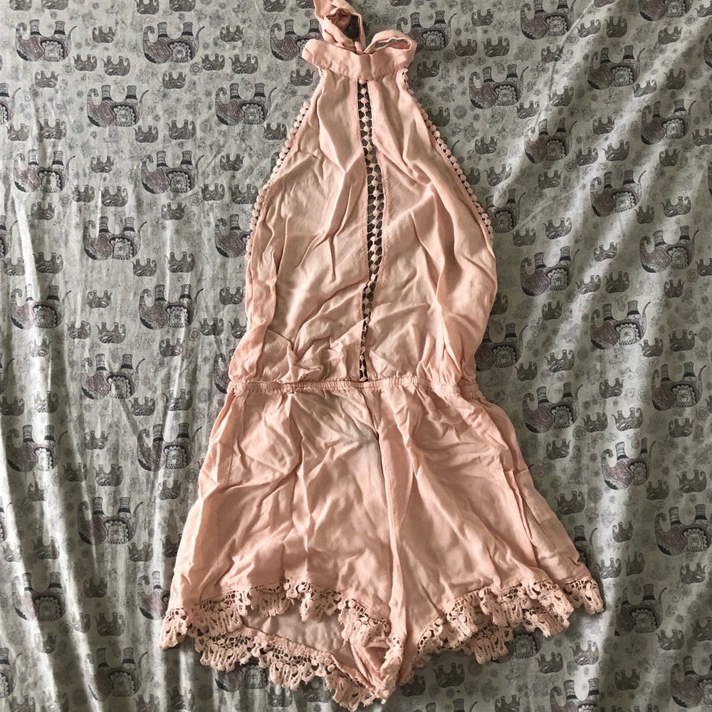 *DONATING SOON* Open back romper